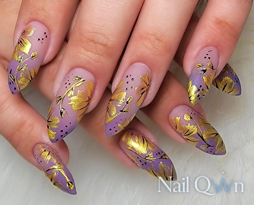 Floral, Hand Painted